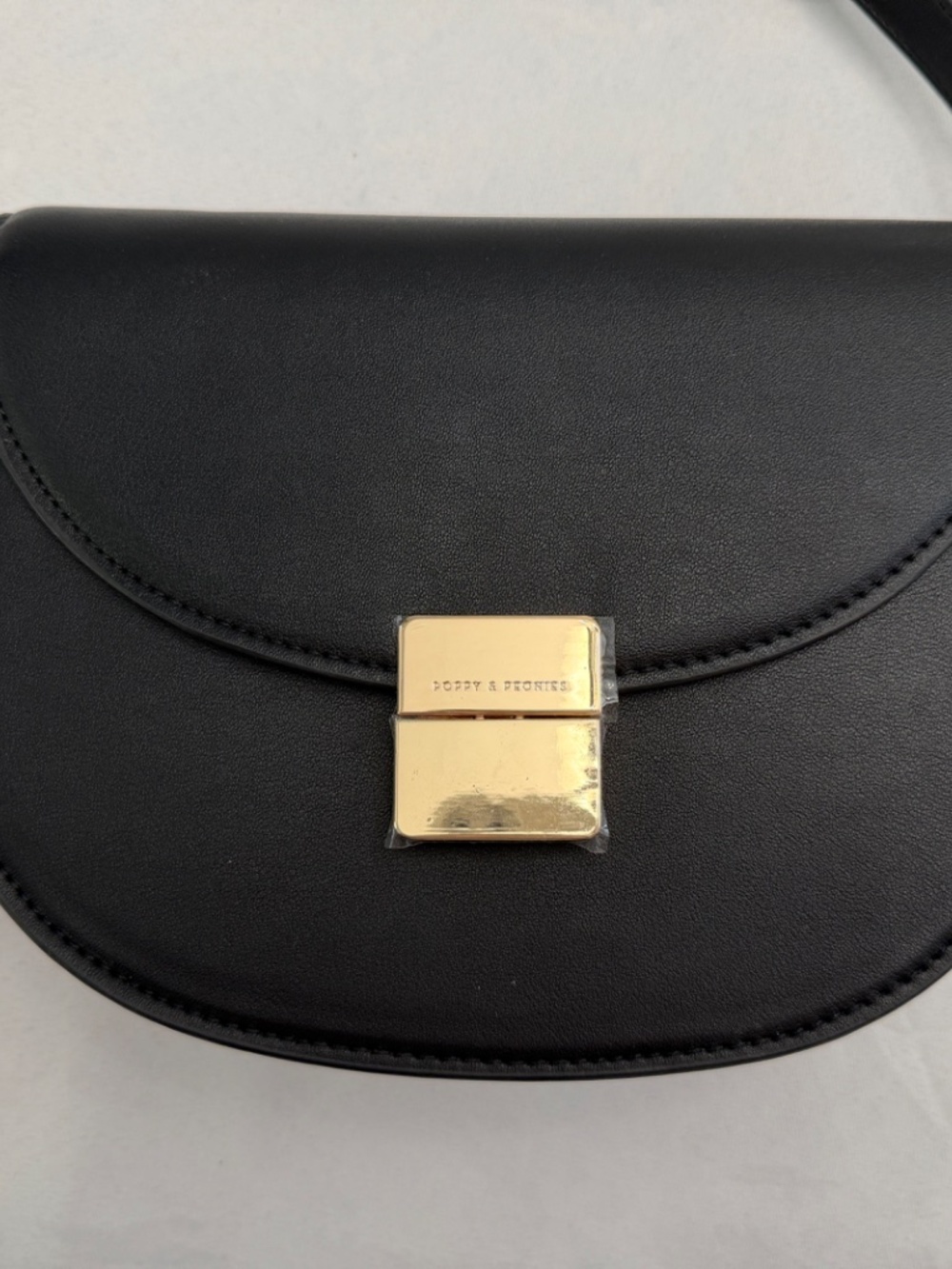 Poppy & Peonies Icon Crossbody Black - Picture 3 of 5
